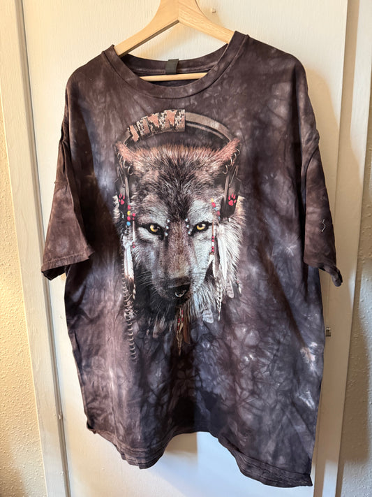 Native Wolf Tee - NEW Size 2X